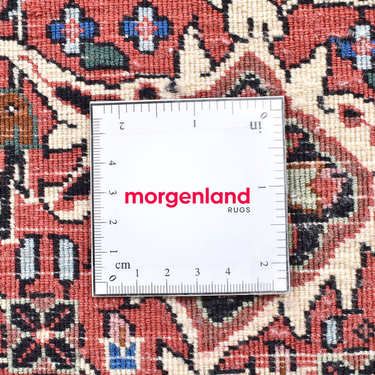 Perser Rug - Bidjar - 240 x 240 cm - dark red