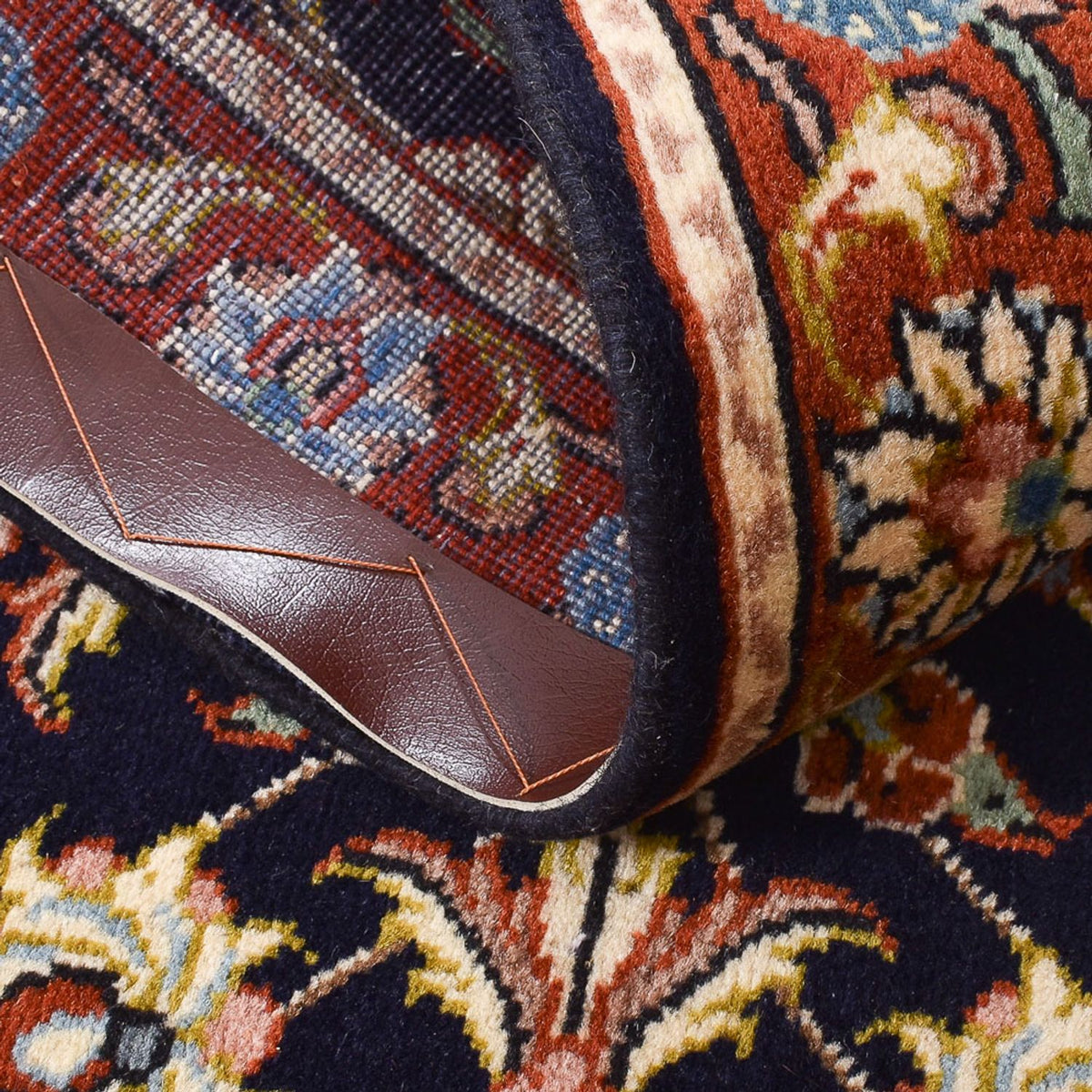 Runner Perser Rug - Keshan - 293 x 66 cm - dark blue