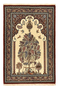 Perser Rug - Ghom - Royal - 200 x 136 cm - light beige