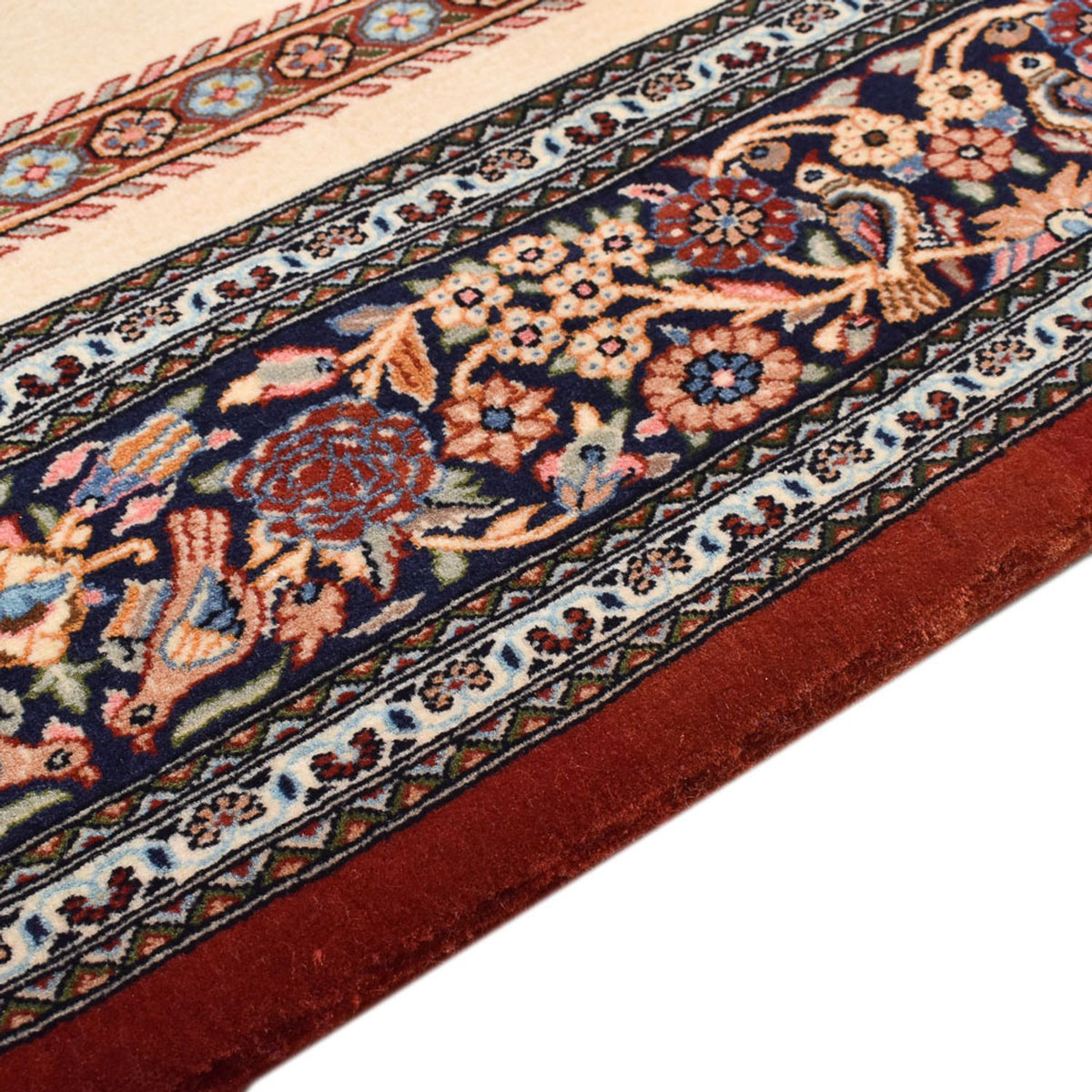 Perser Rug - Ghom - Royal - 200 x 136 cm - light beige