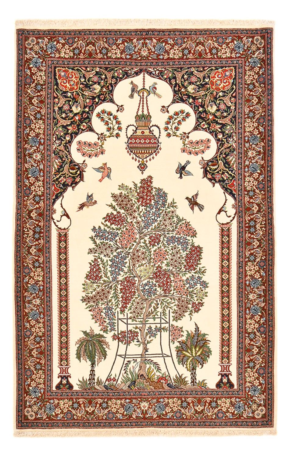 Perser Rug - Ghom - Royal - 210 x 132 cm - multicolored