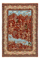 Qom Rug 203x138cm - Persian Rugs
