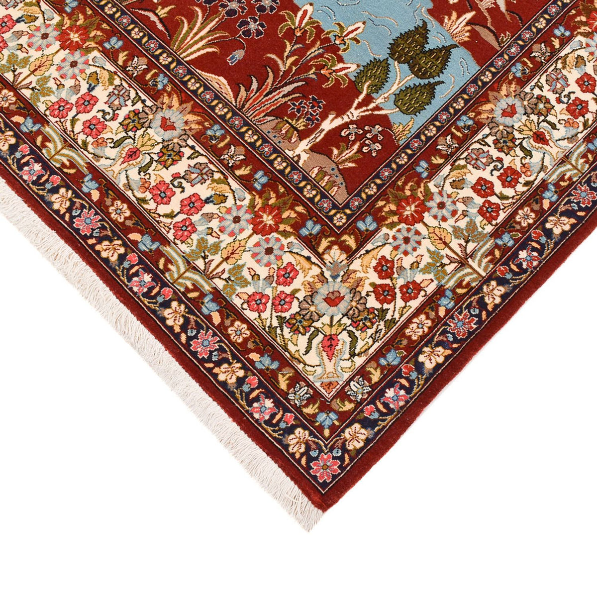 Perser Rug - Ghom - 203 x 138 cm - multicolored