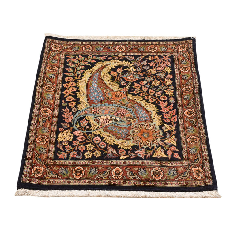 Perser Rug - Ghom - 80 x 63 cm - multicolored