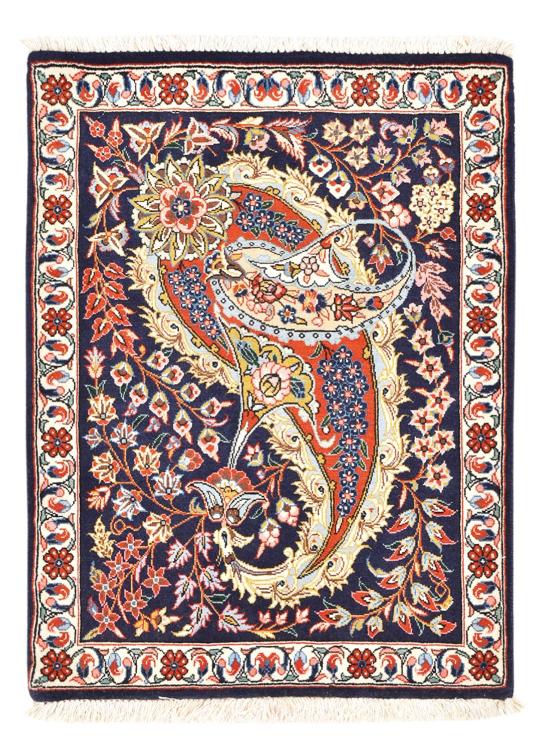 Perser Rug - Ghom - 84 x 64 cm - multicolored
