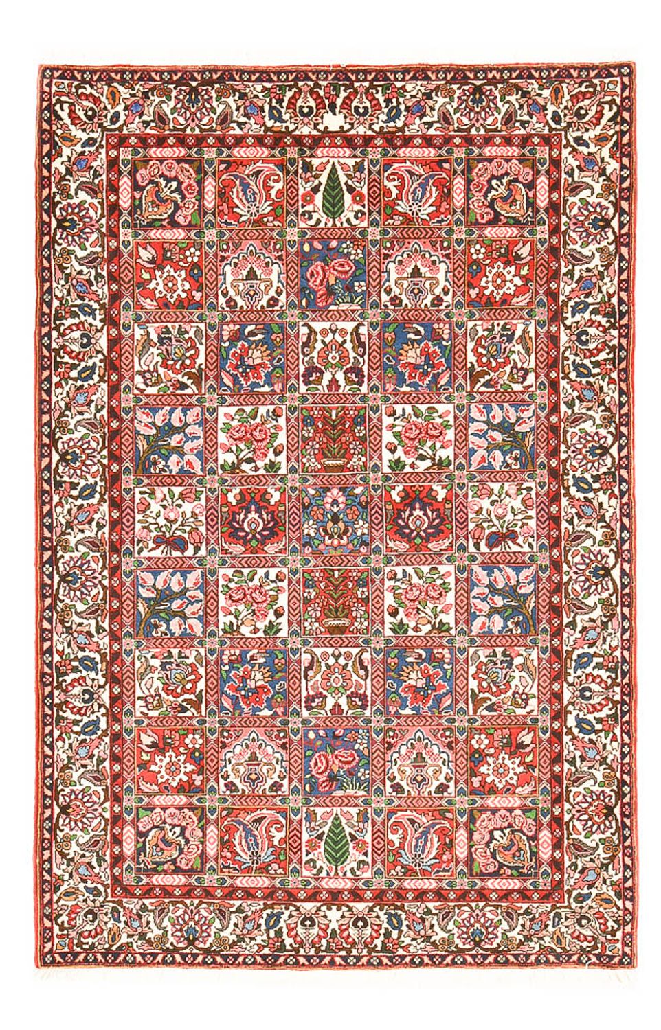 Perser Rug - Nomadic - 205 x 136 cm - multicolored