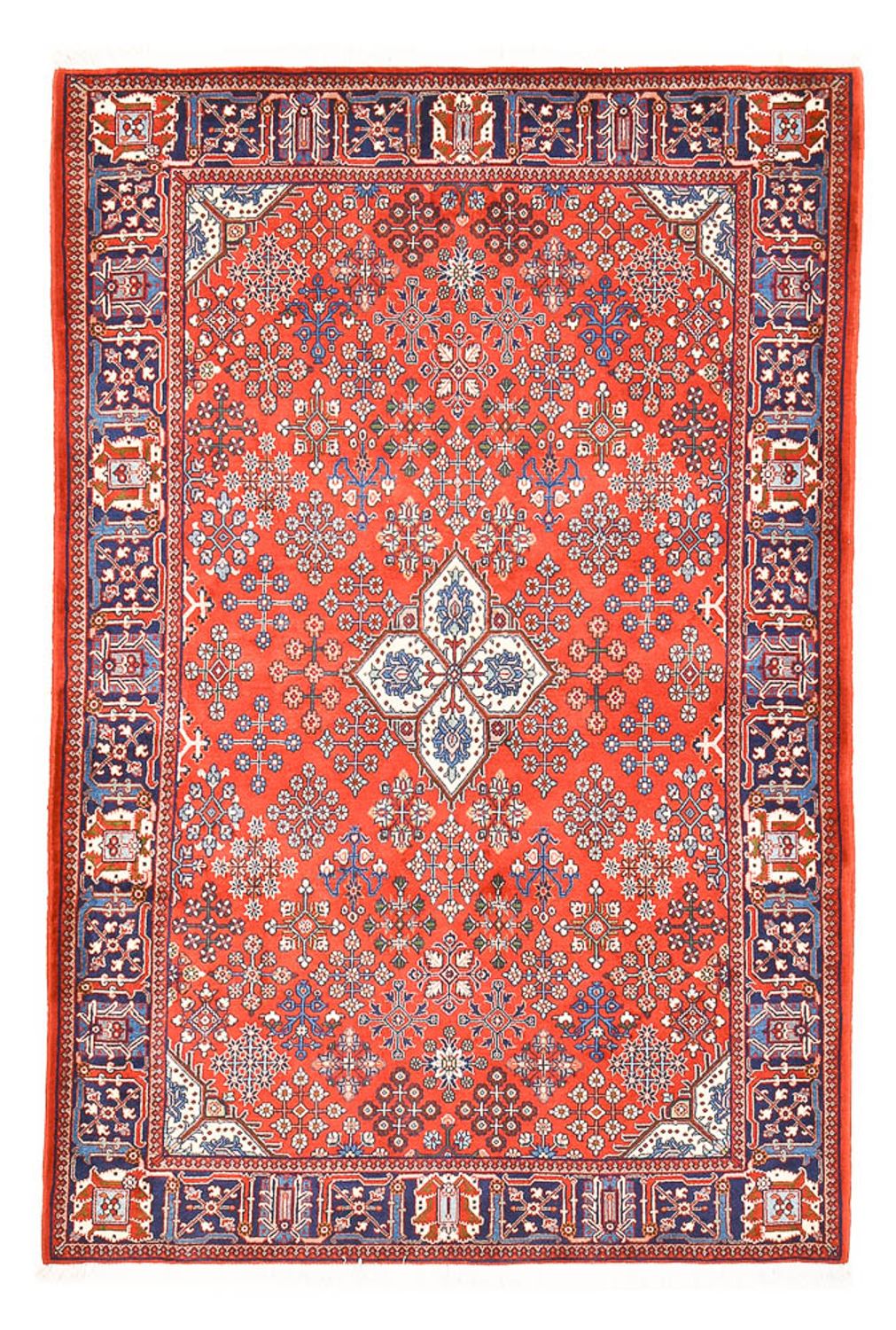 Perser Rug - Nomadic - 200 x 133 cm - light red