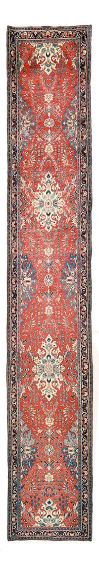Runner Perser Rug - Classic - 430 x 77 cm - red