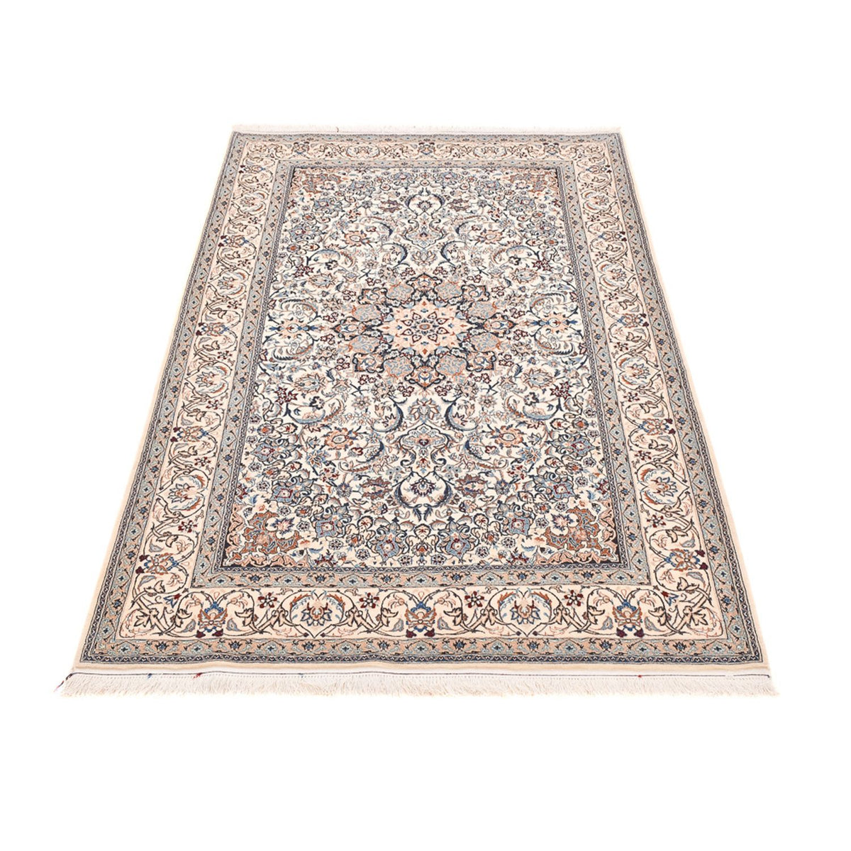 Perser Rug - Nain - Premium - 208 x 124 cm - light beige