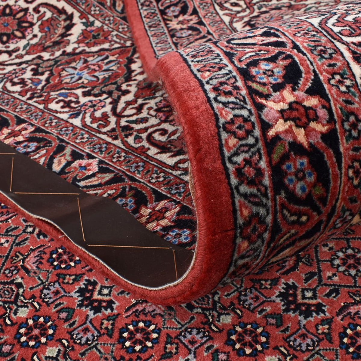 Perser Rug - Bidjar - 392 x 300 cm - bordeaux red