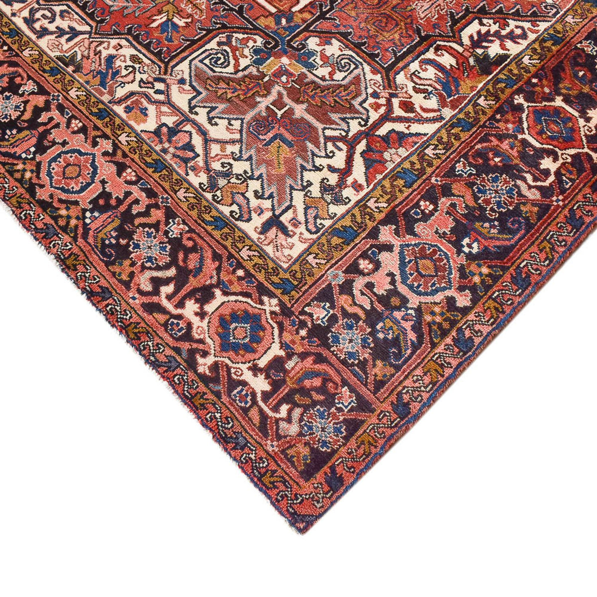 Perser Rug - Nomadic - 344 x 256 cm - light red