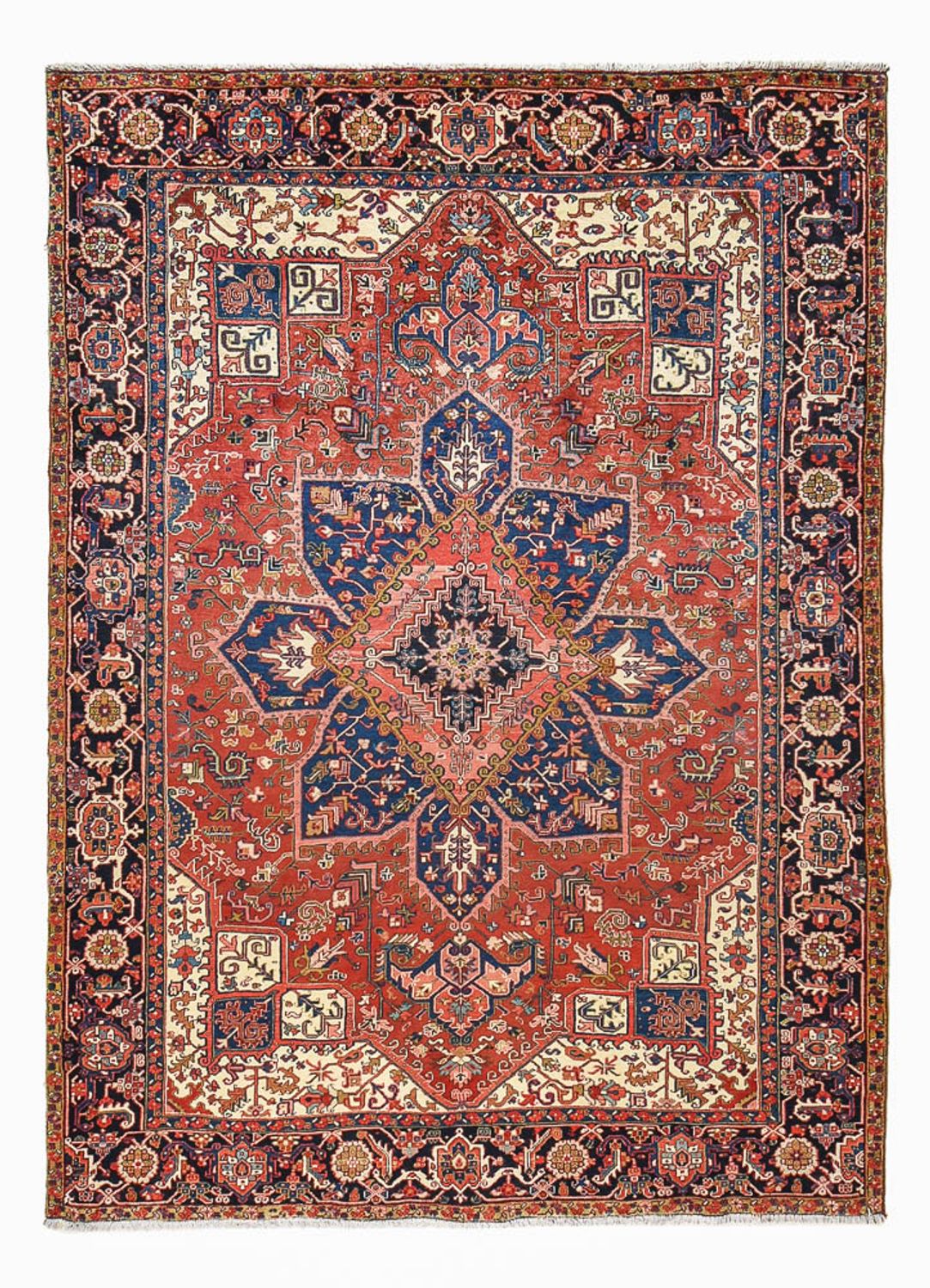 Perser Rug - Nomadic - 342 x 251 cm - red