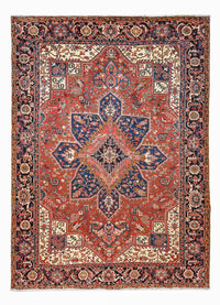 Perser Rug - Nomadic - 342 x 251 cm - red
