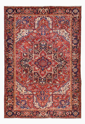 Perser Rug - Nomadic - 341 x 238 cm - red