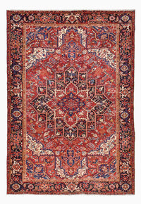 Perser Rug - Nomadic - 341 x 238 cm - red