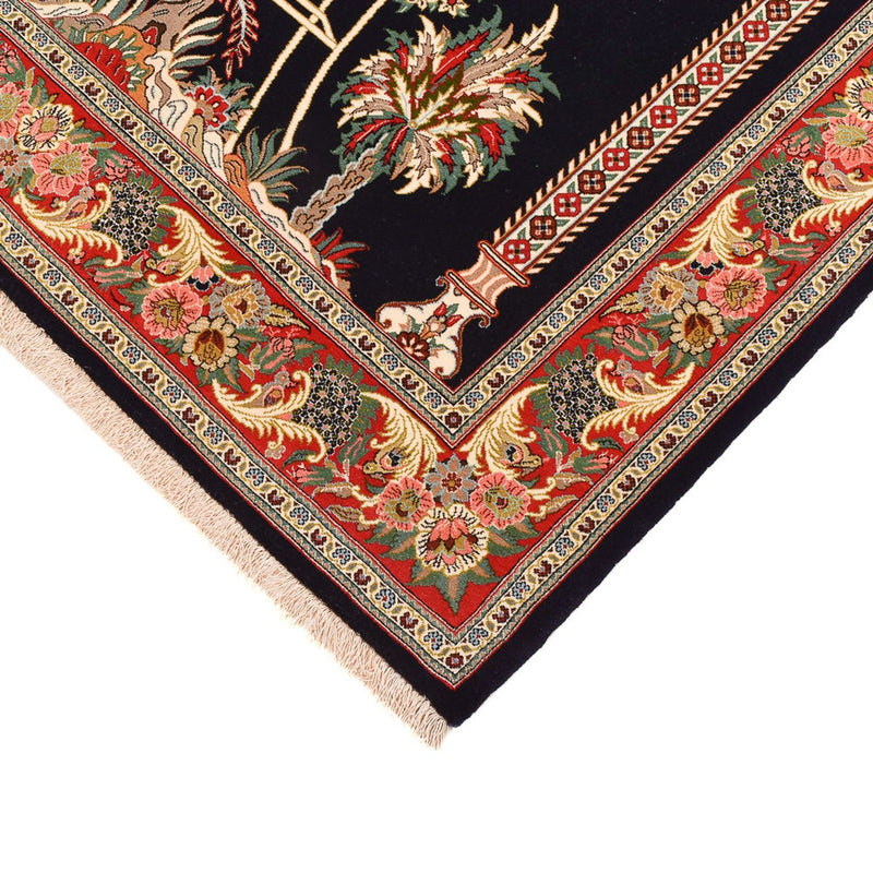 Perser Rug - Ghom - Royal - 218 x 135 cm - dark blue