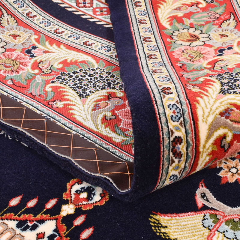 Perser Rug - Ghom - Royal - 218 x 135 cm - dark blue