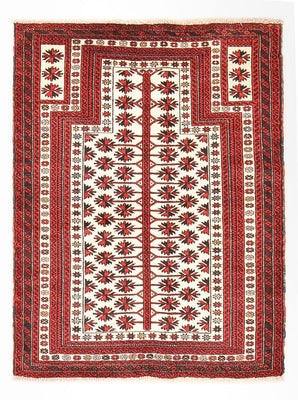 Belutsch Rug - 128 x 100 cm - multicolored