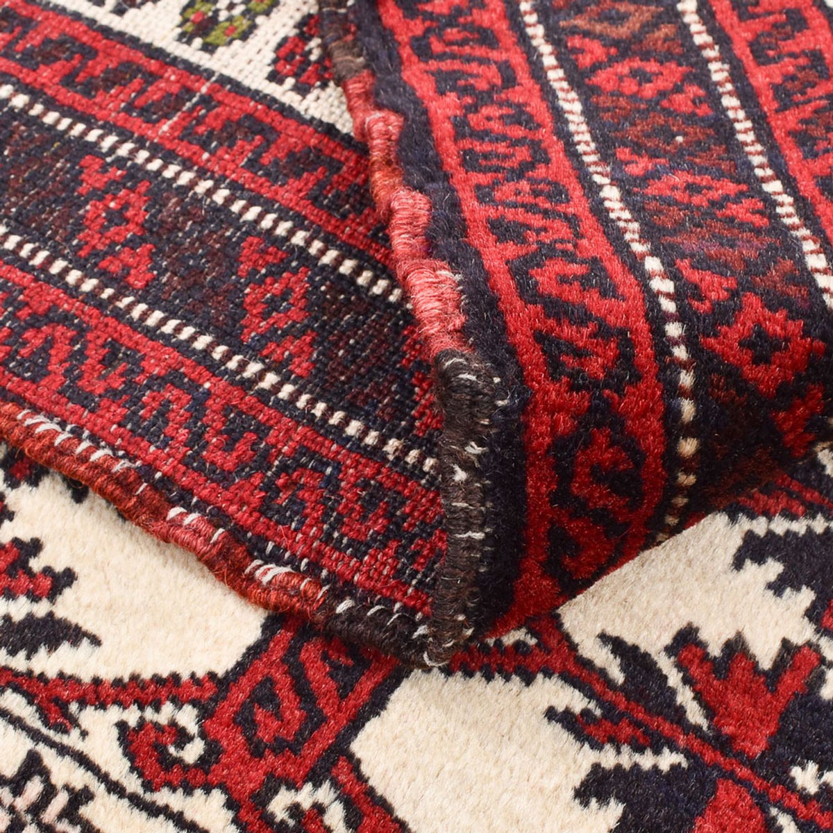 Belutsch Rug - 128 x 100 cm - multicolored