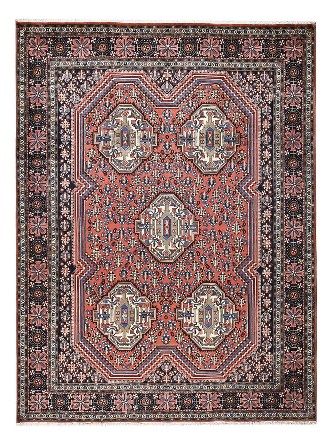 Perser Rug - Nomadic - 343 x 247 cm - light red