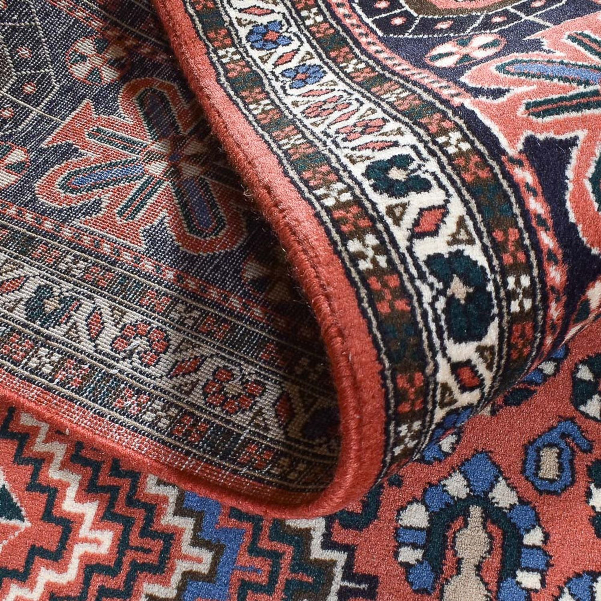 Perser Rug - Nomadic - 343 x 247 cm - light red