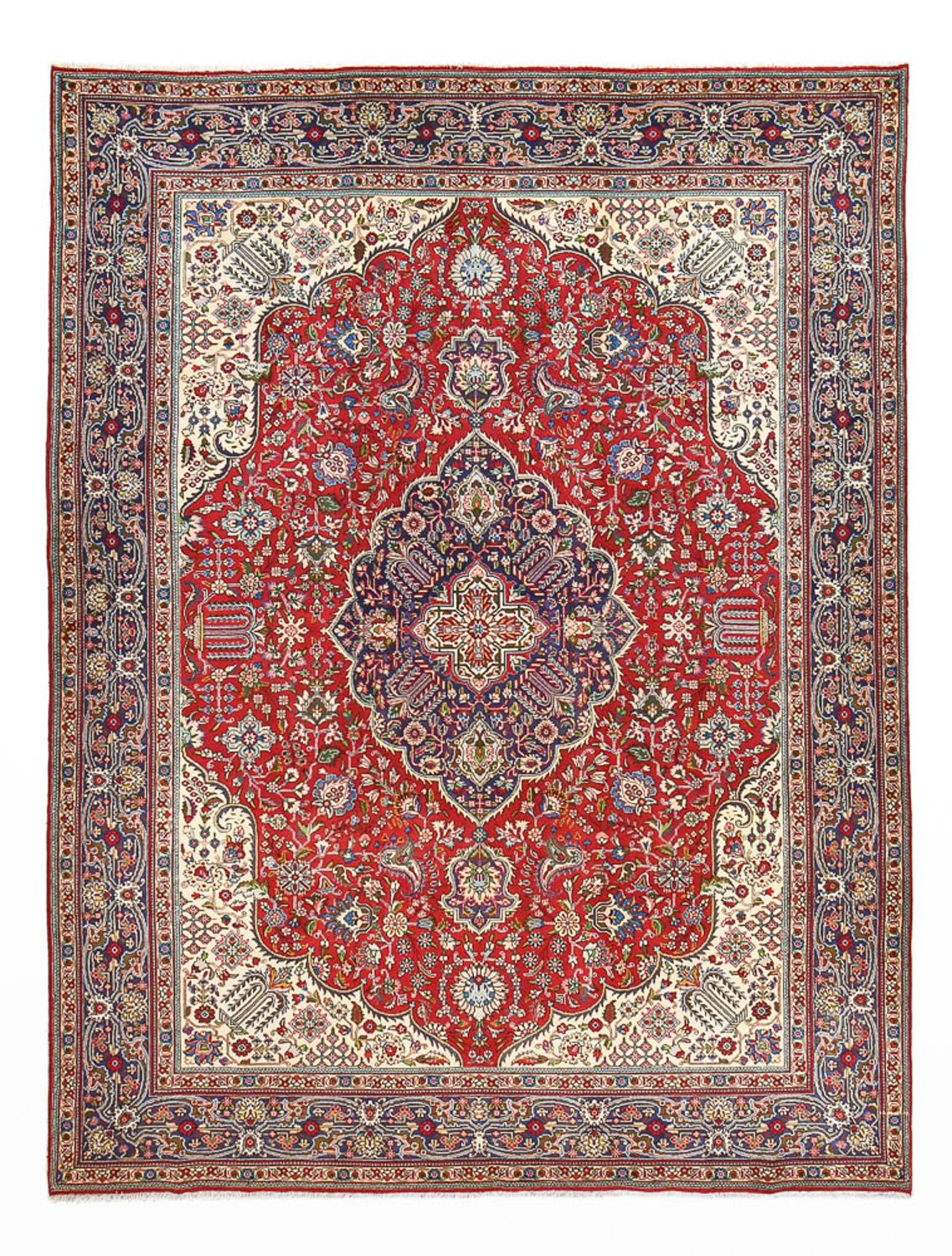 Perser Rug - Tabriz - Royal - 396 x 298 cm - red