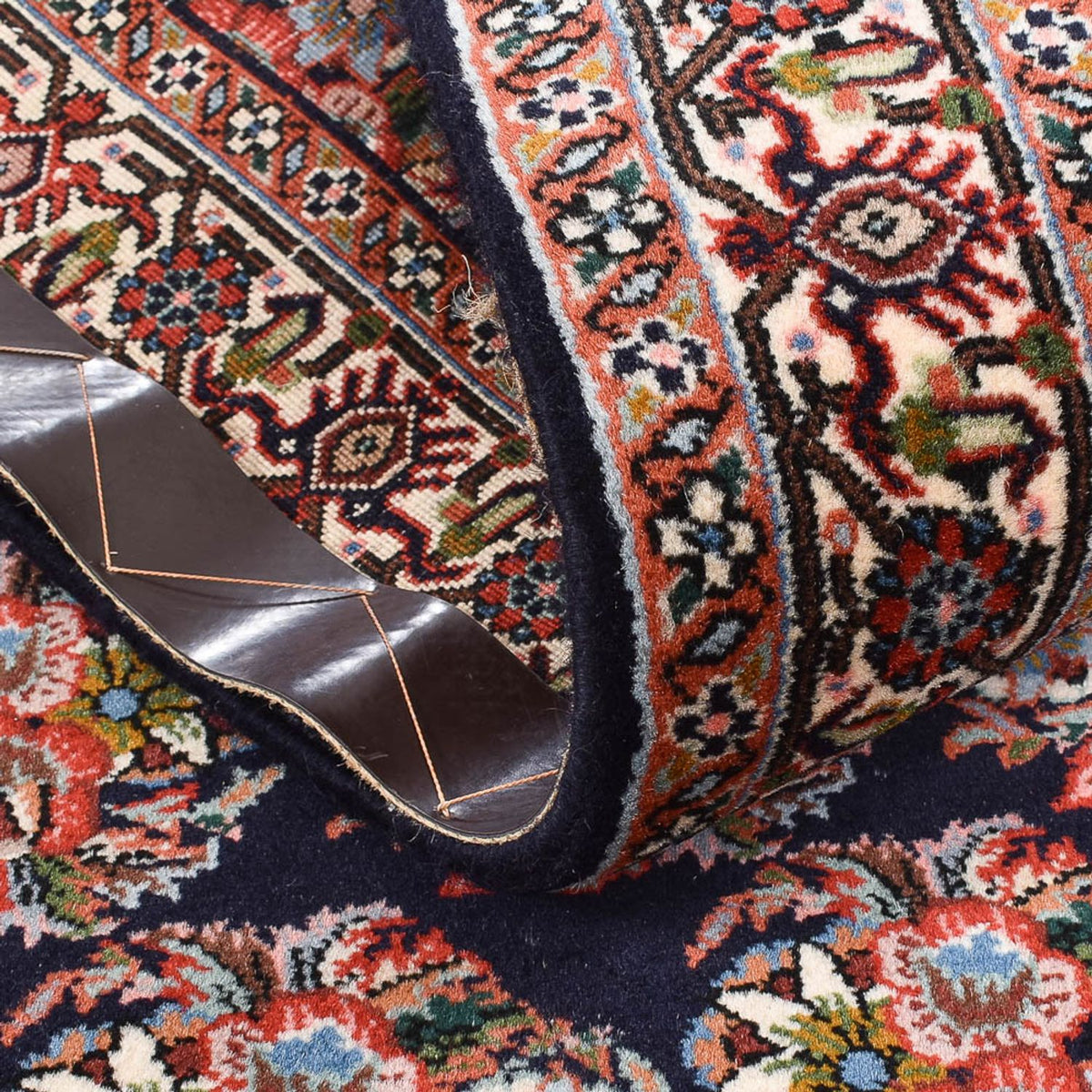 Runner Perser Rug - Bidjar - 200 x 70 cm - dark blue