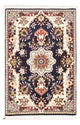 Tabriz - 50 Raj Rug 90x60cm - Persian Rugs