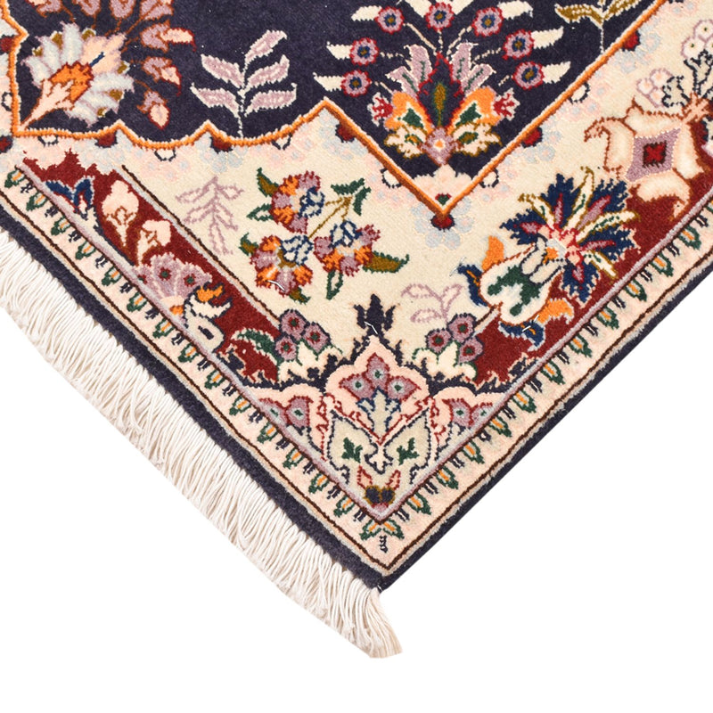 Tabriz - 50 Raj Rug 90x60cm - Persian Rugs