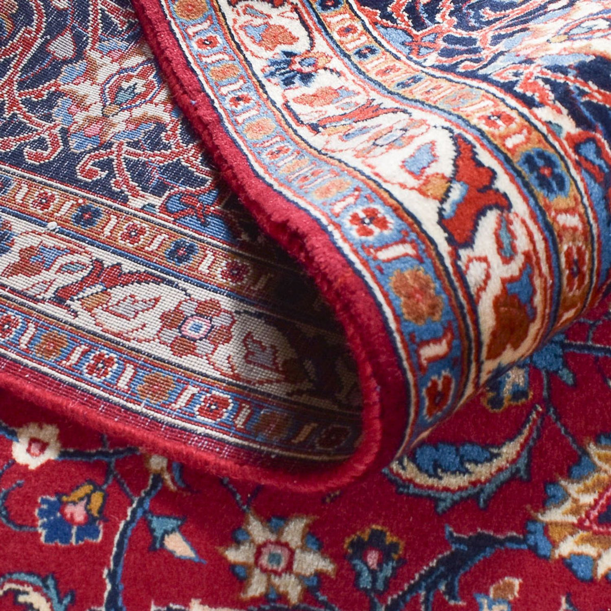 Perser Rug - Keshan - 340 x 245 cm - dark red