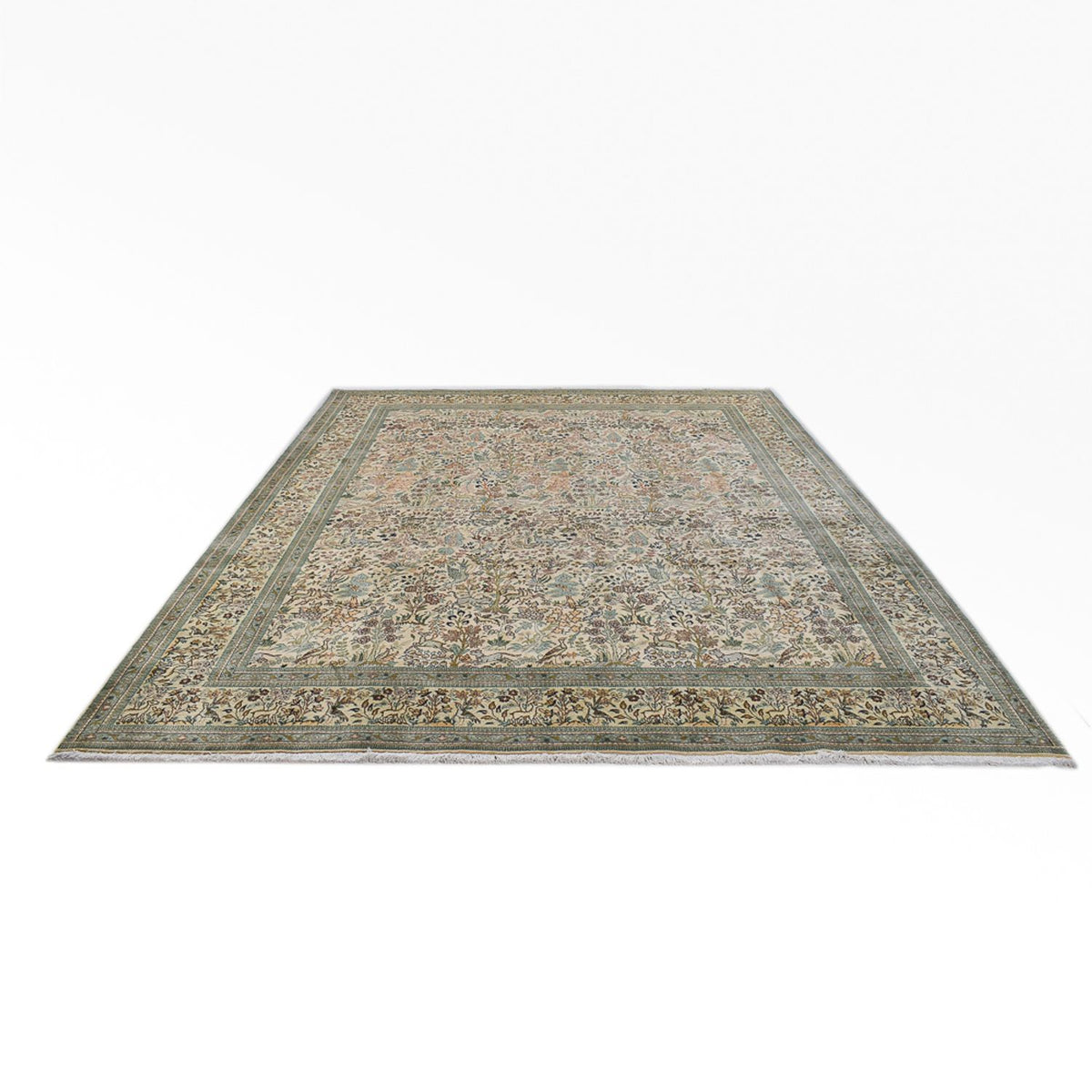 Perser Rug - Classic other shape  - 365 x 302 cm - light green