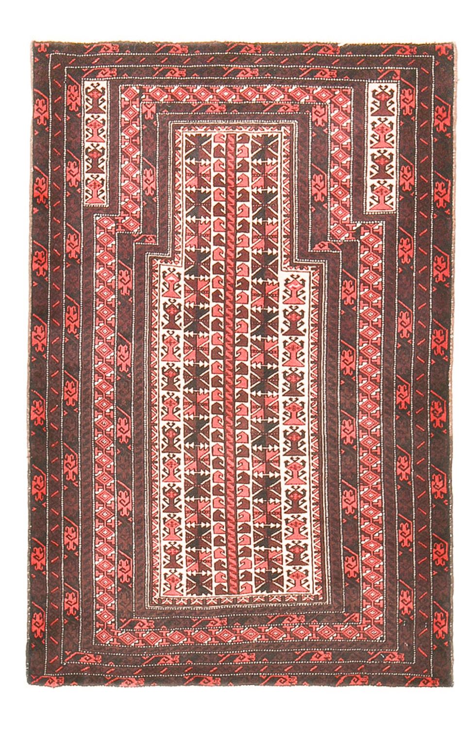 Belutsch Rug - 146 x 98 cm - multicolored