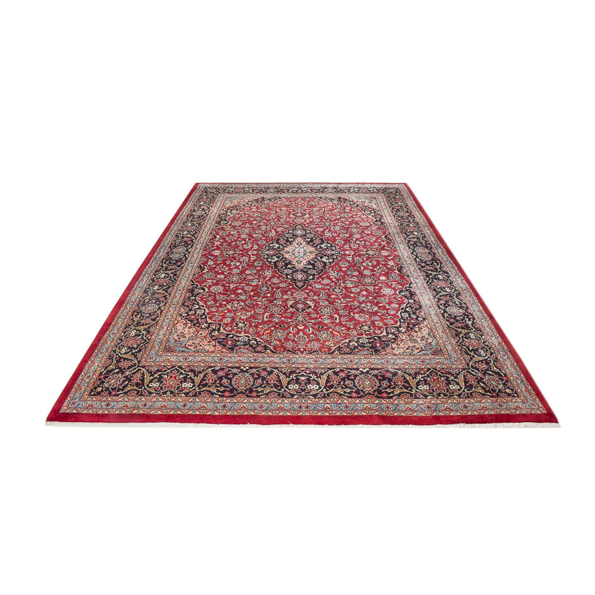 Perser Rug - Keshan - 355 x 255 cm - red