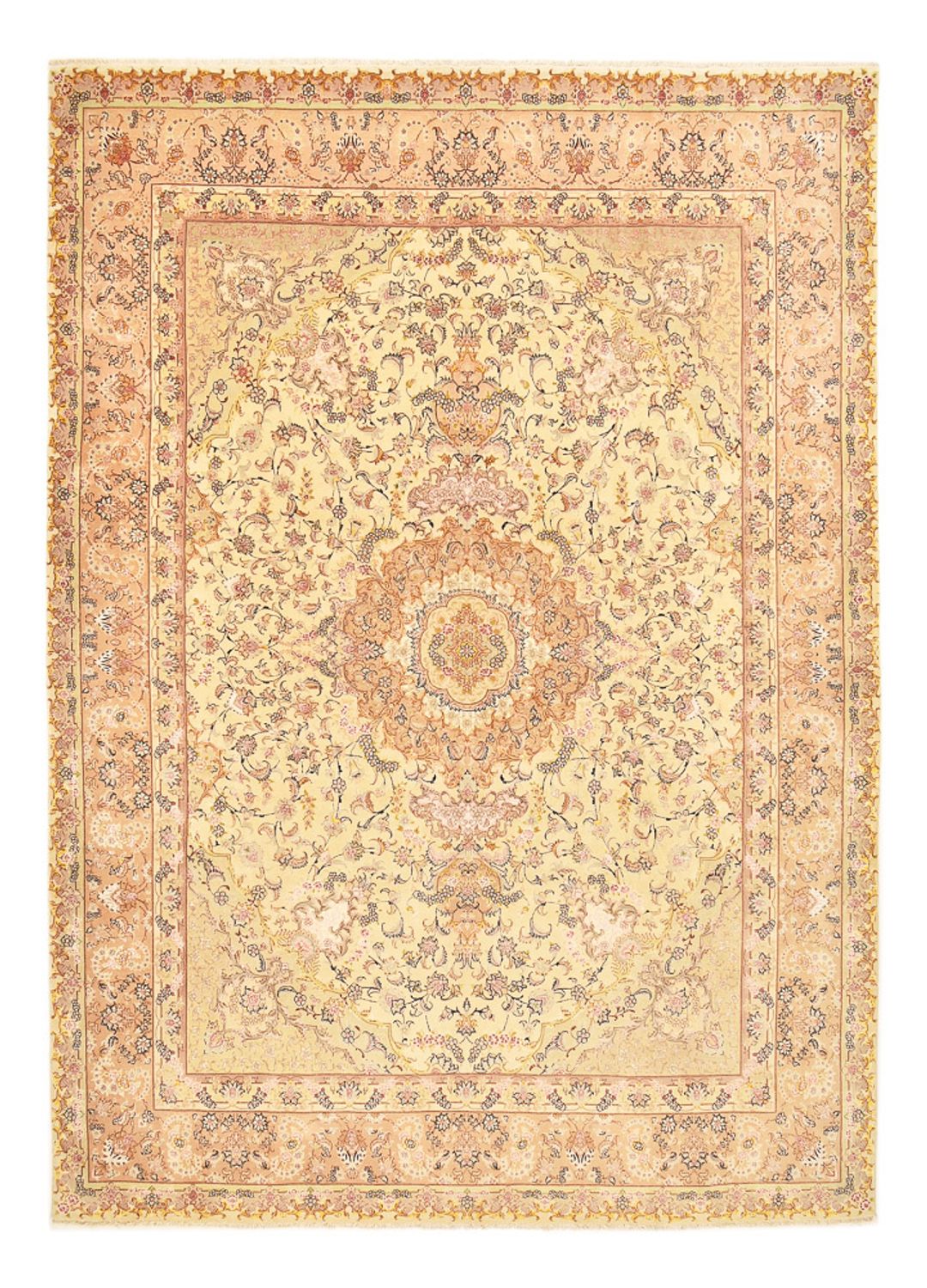 Perser Rug - Tabriz - Royal - 414 x 293 cm - gold