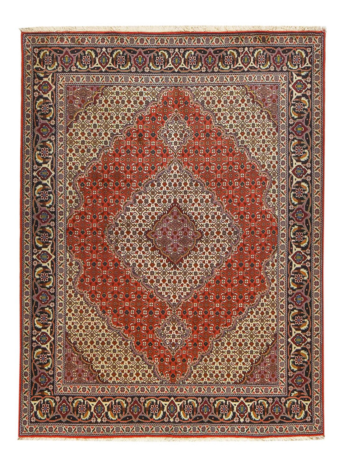 Perser Rug - Tabriz - Royal - 198 x 149 cm - red