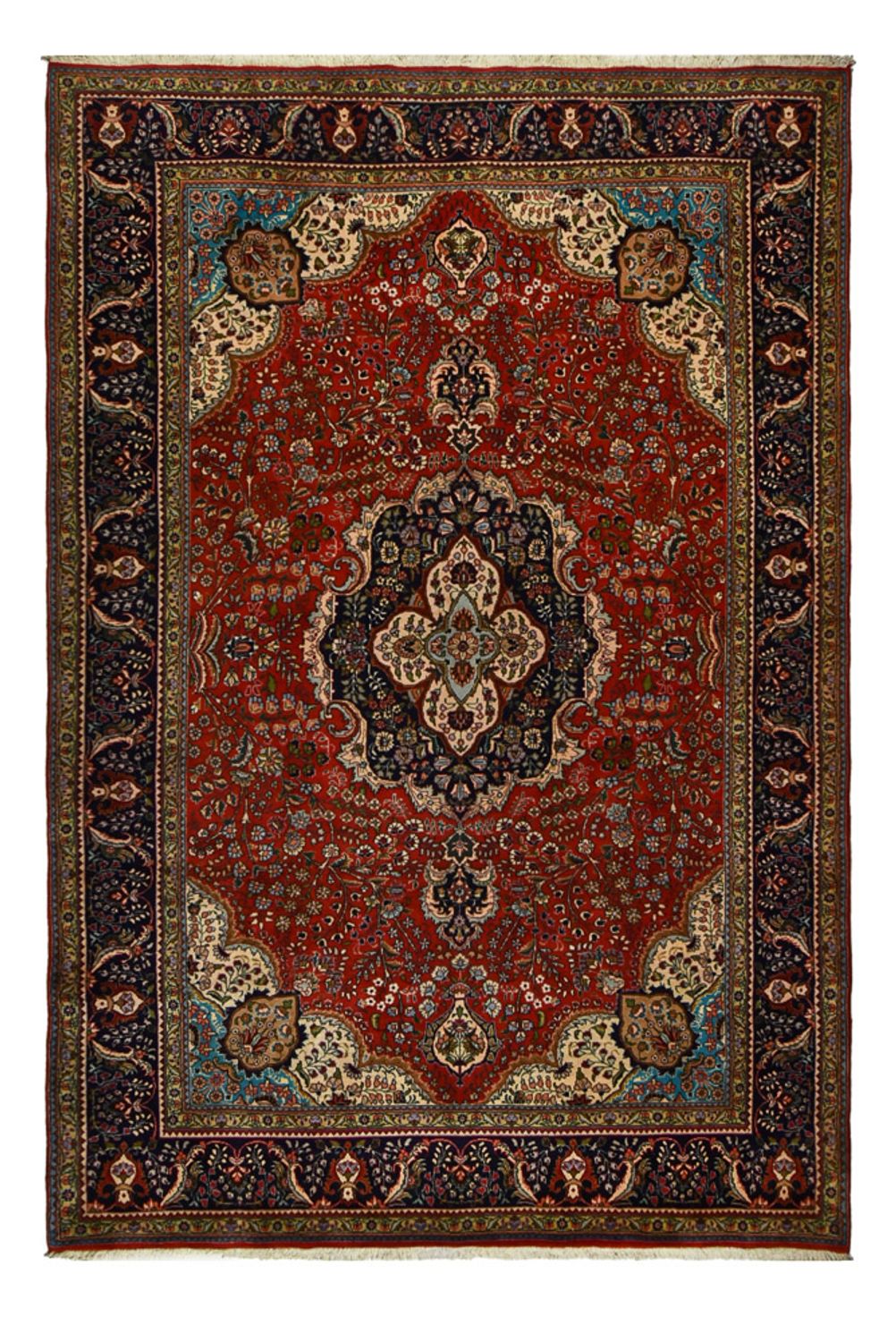 Perser Rug - Tabriz - Royal - 302 x 205 cm - red