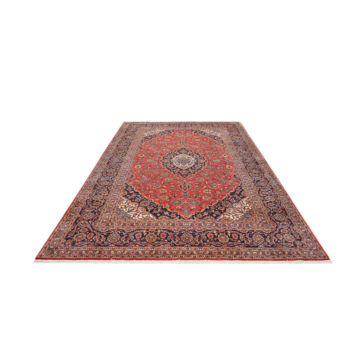 Perser Rug - Keshan - 360 x 245 cm - red