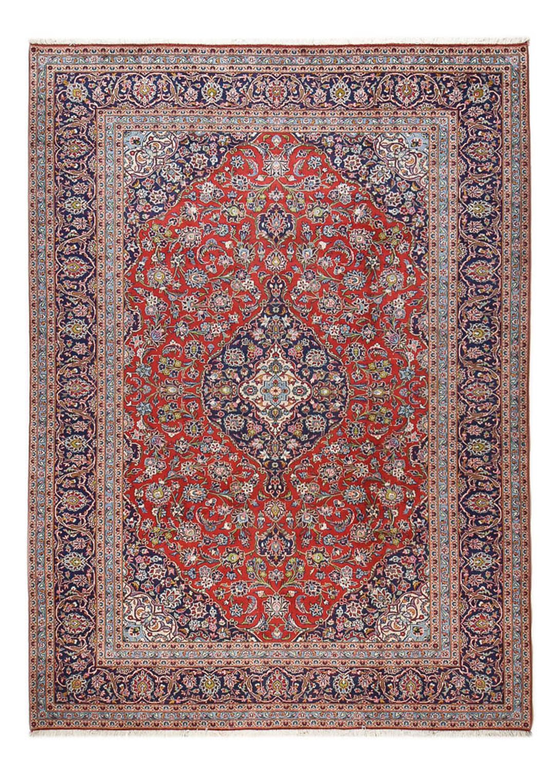 Perser Rug - Keshan - 342 x 248 cm - red