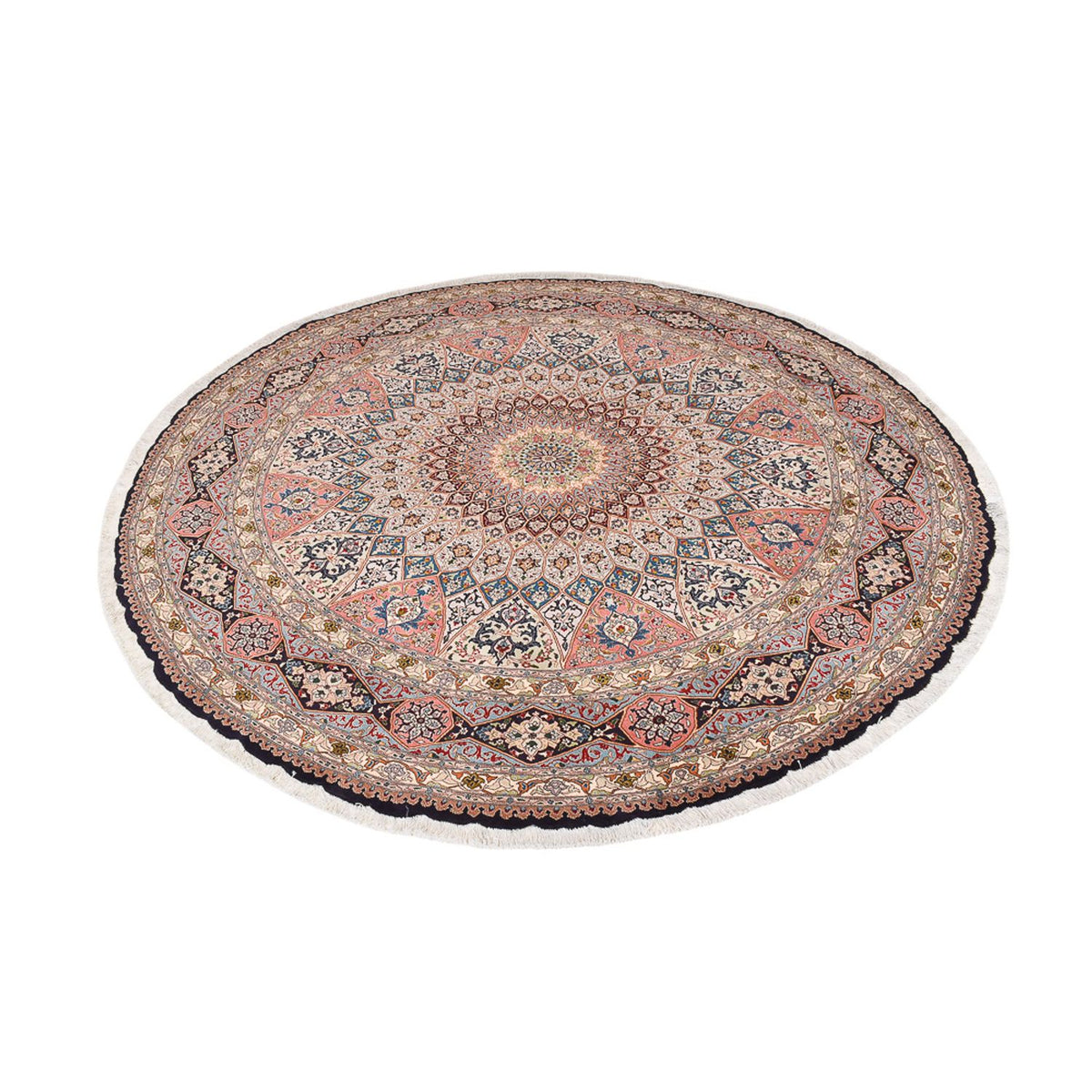 Perser Rug - Tabriz - Royal round  - 250 x 250 cm - multicolored