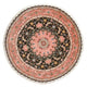 Täbriz - 60 Raj Rug 250x250cm - Persian Rugs