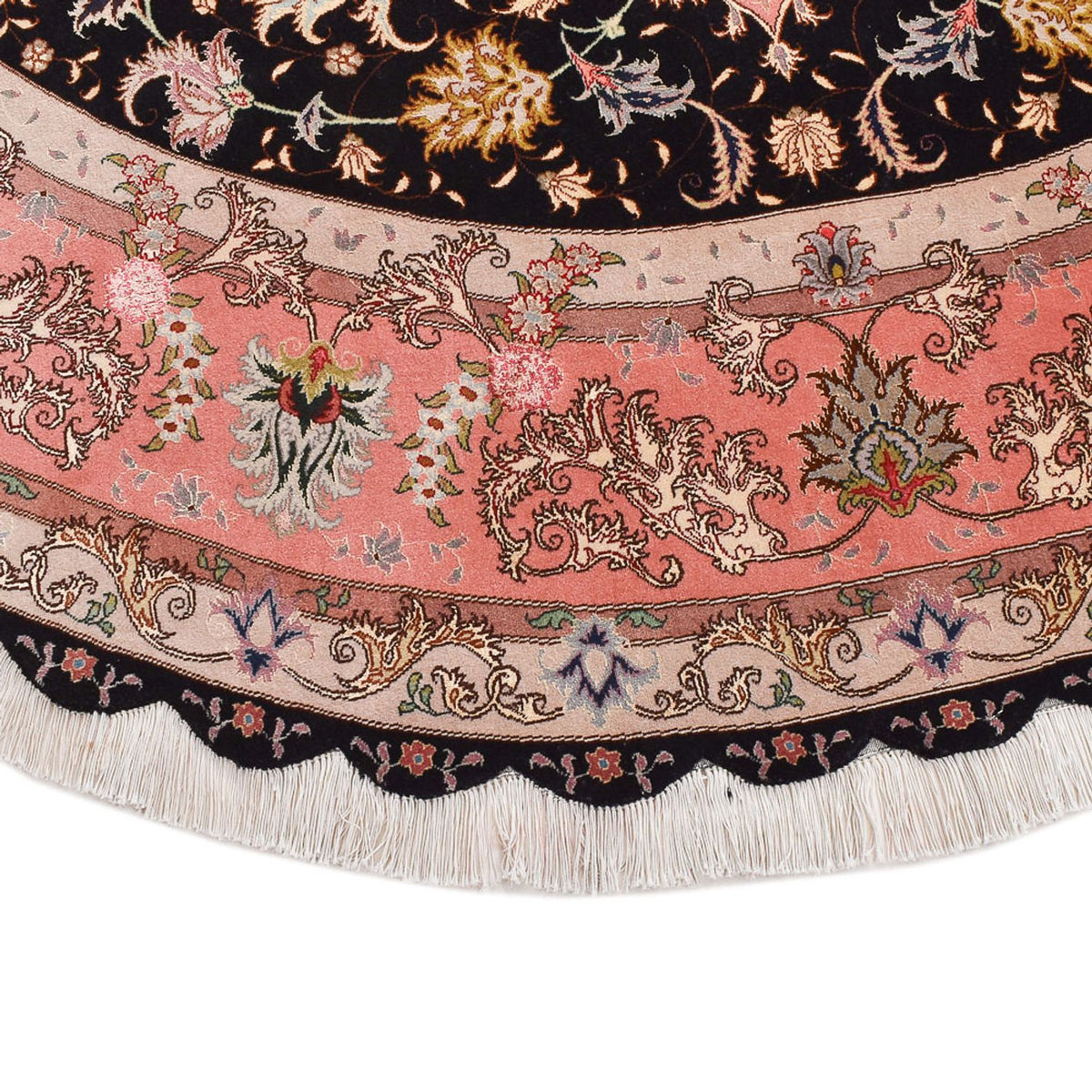 Perser Rug - Tabriz - Premium round  - 250 x 250 cm - dark blue