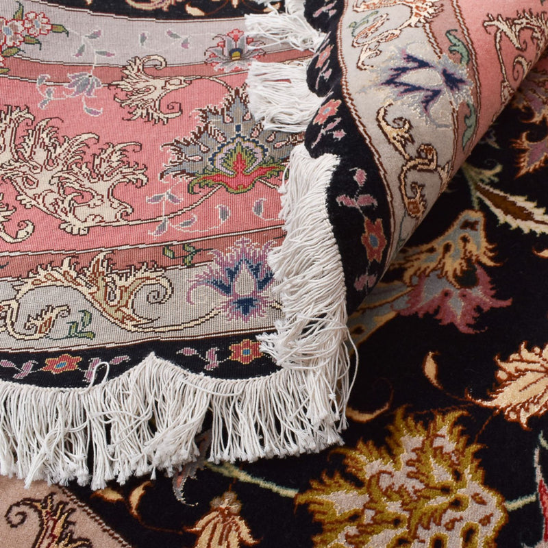 Perser Rug - Tabriz - Premium round  - 250 x 250 cm - dark blue