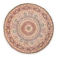 Perser Rug - Tabriz - Royal round  - 250 x 250 cm - light red