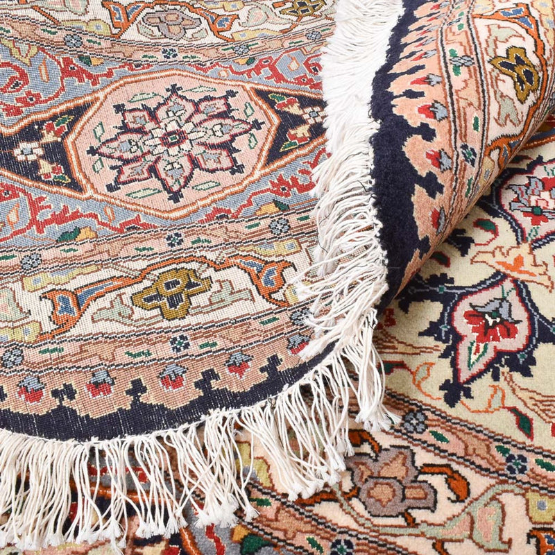 Perser Rug - Tabriz - Royal round  - 250 x 250 cm - light red