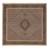 Perser Rug - Tabriz - Royal square  - 202 x 200 cm - brown