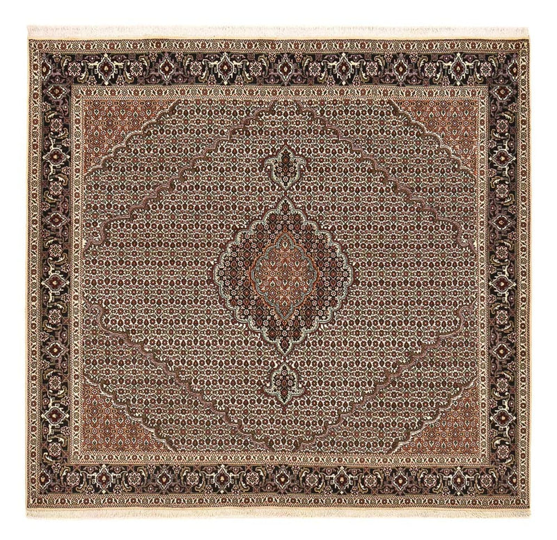 Perser Rug - Tabriz - Royal square  - 202 x 200 cm - brown