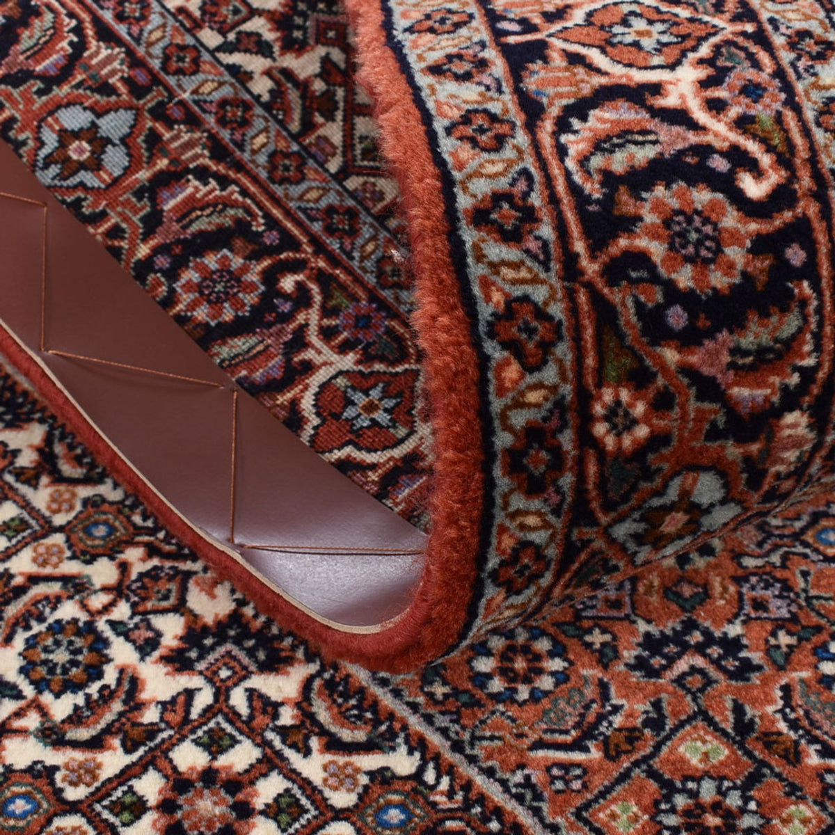 Runner Perser Rug - Bidjar - 377 x 83 cm - rust