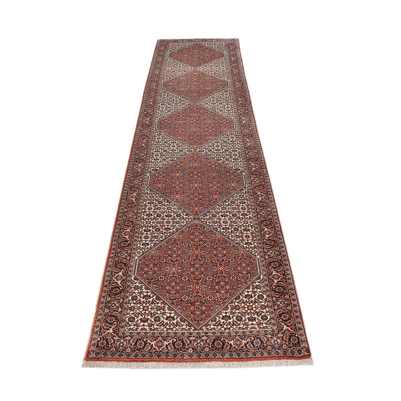 Runner Perser Rug - Bidjar - 377 x 83 cm - rust