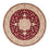 Perser Rug - Tabriz - Royal round  - 245 x 245 cm - red