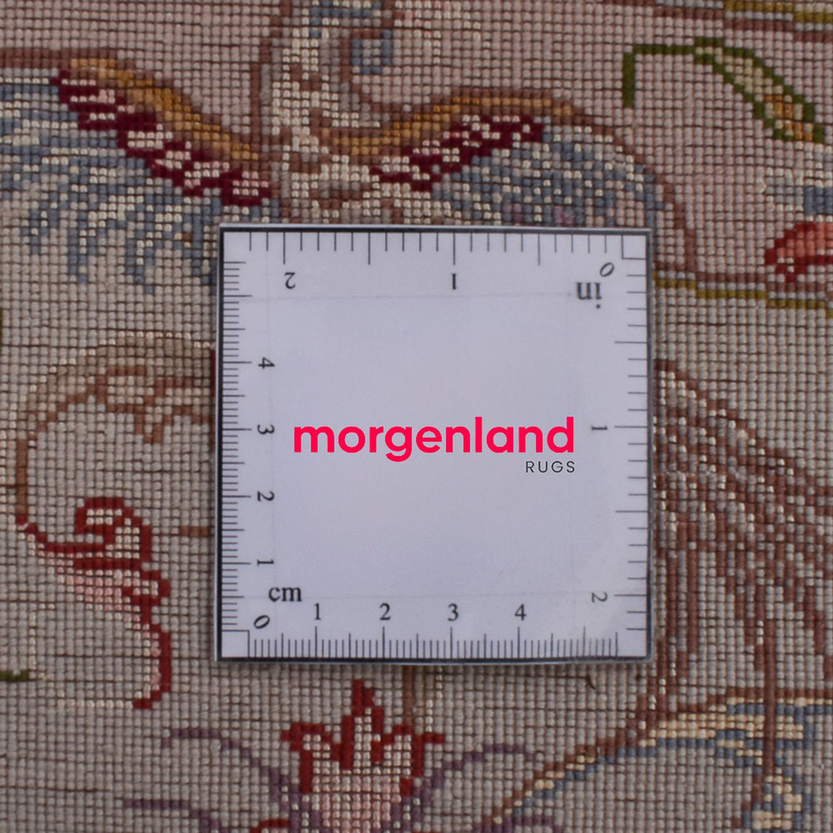 Perser Rug - Tabriz - Royal round  - 245 x 245 cm - red